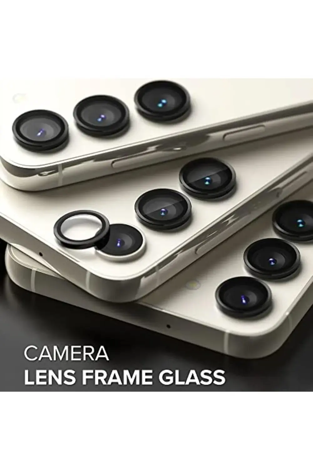 Galaxy S25 Plus Tekli Kamera Lens Koruma Camı Siyah 395519 Galaxy S25 Plus Tekli Kamera Lens Koruma Camı Siyah 395519