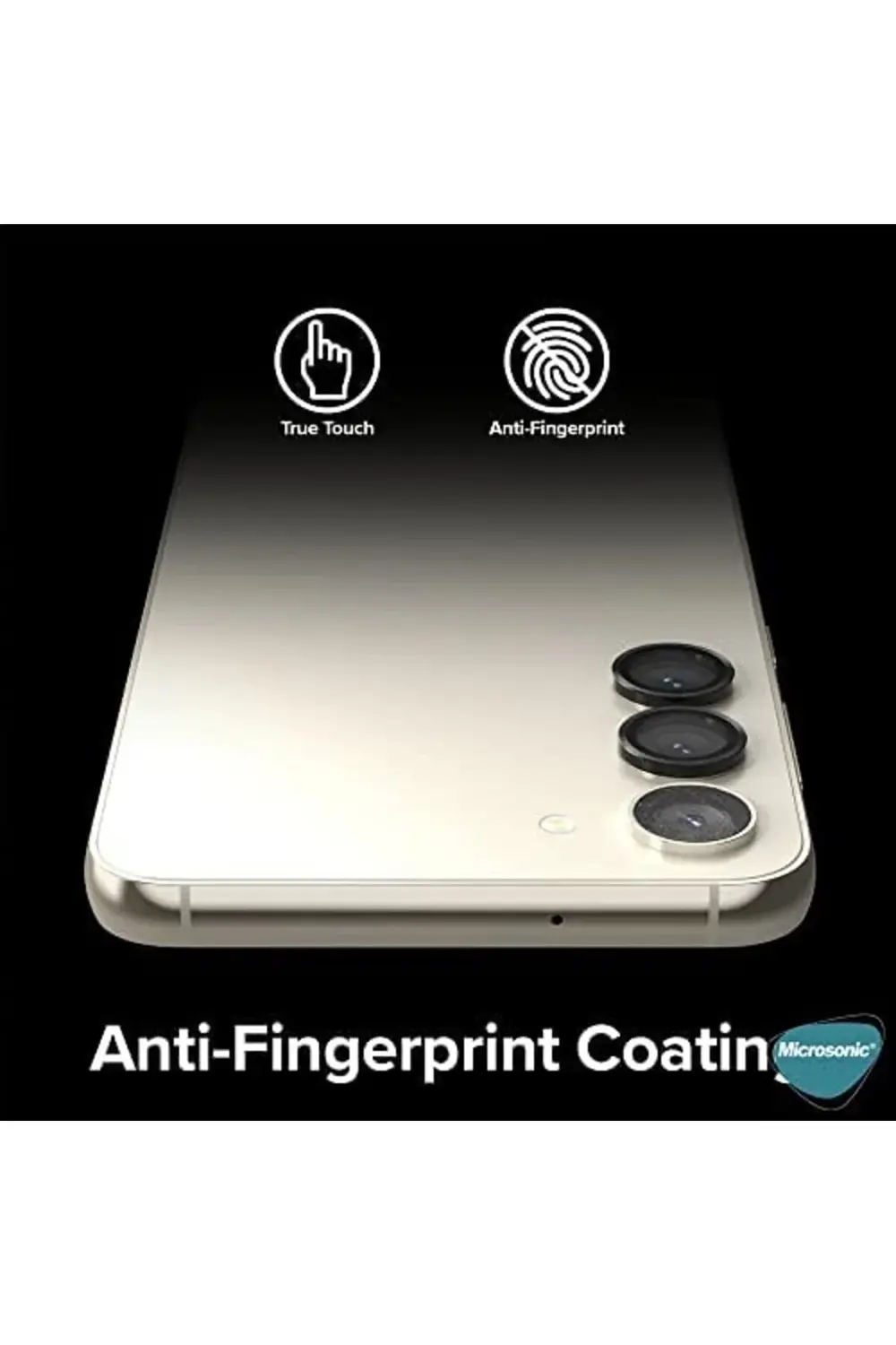 Galaxy S25 Plus Tekli Kamera Lens Koruma Camı Siyah 395519 Galaxy S25 Plus Tekli Kamera Lens Koruma Camı Siyah 395519