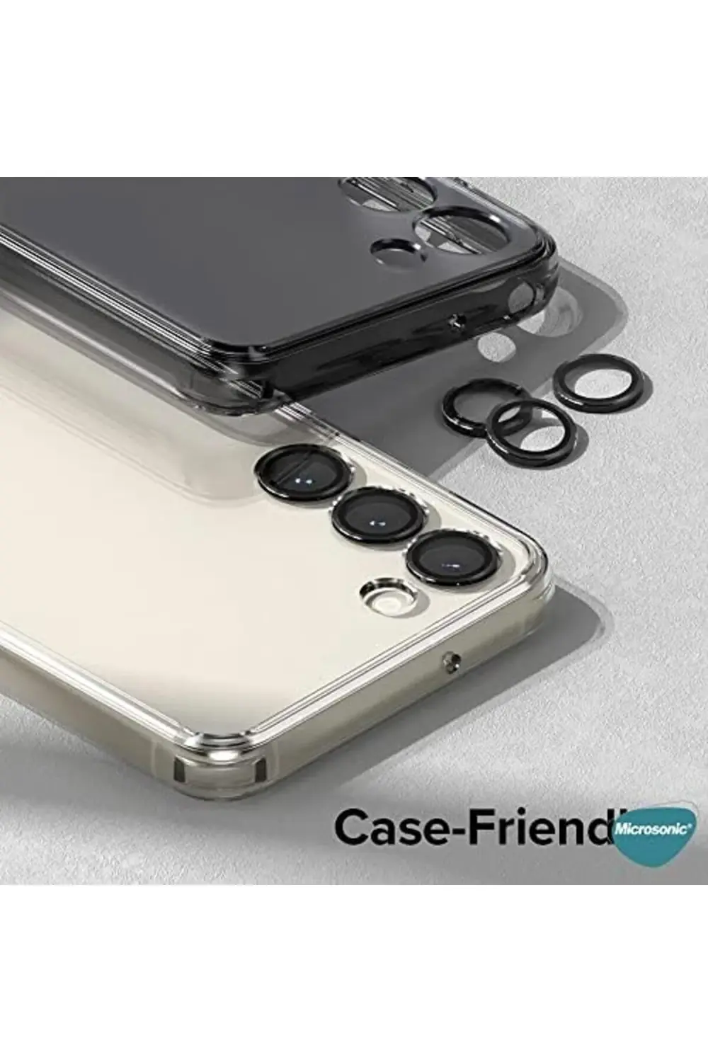 Galaxy S25 Plus Tekli Kamera Lens Koruma Camı Siyah 395519 Galaxy S25 Plus Tekli Kamera Lens Koruma Camı Siyah 395519