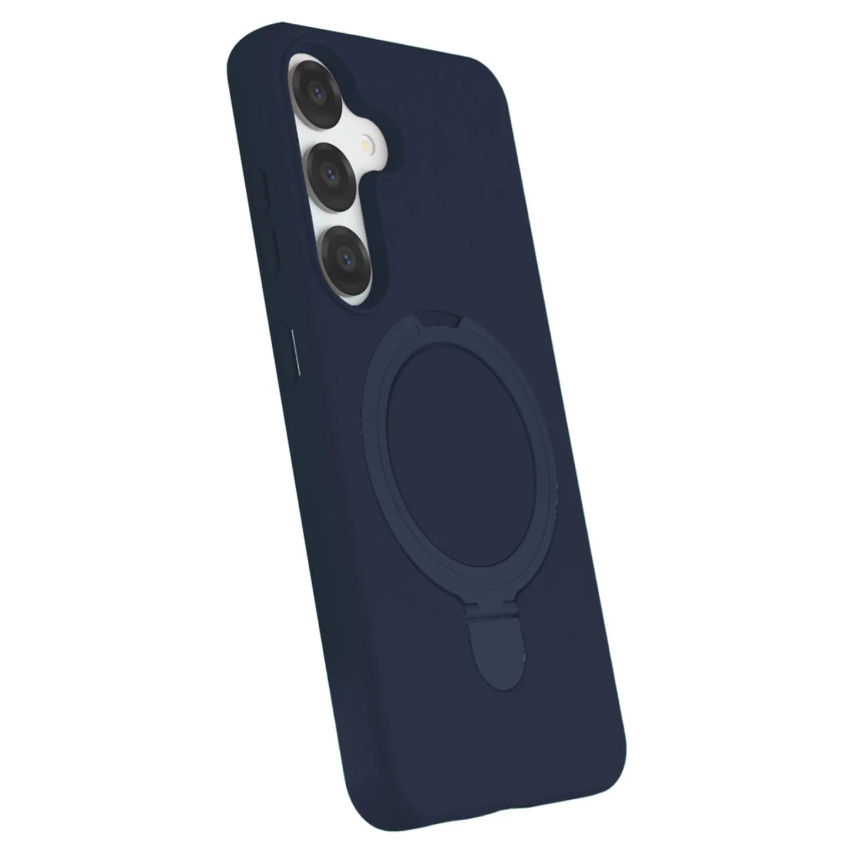 Galaxy S25 Regal Magsafe Standlı Kılıf - Lacivert