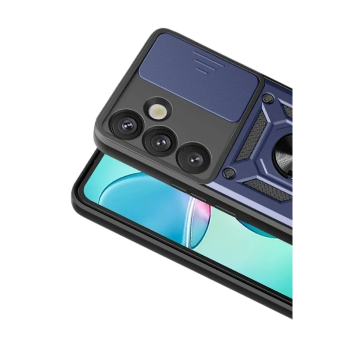 Galaxy S26 Pars Silikon Kılıf - Lens Korumalı, Darbe Dayanıklı Lacivert