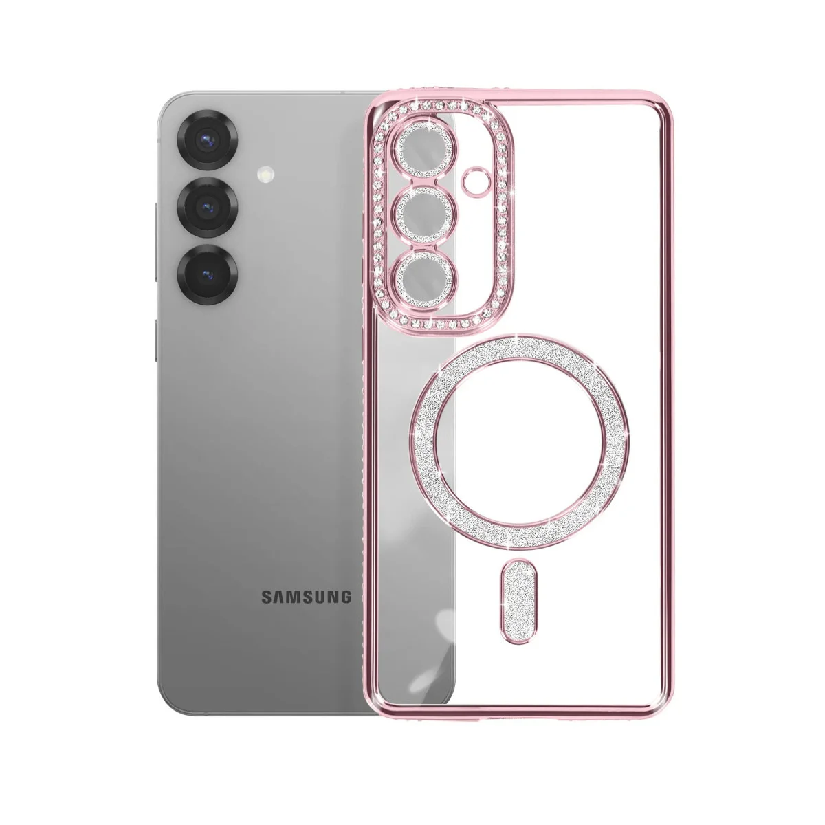 Galaxy S26 Plus Joke Simli Magneticsafe Kılıf - Pembe