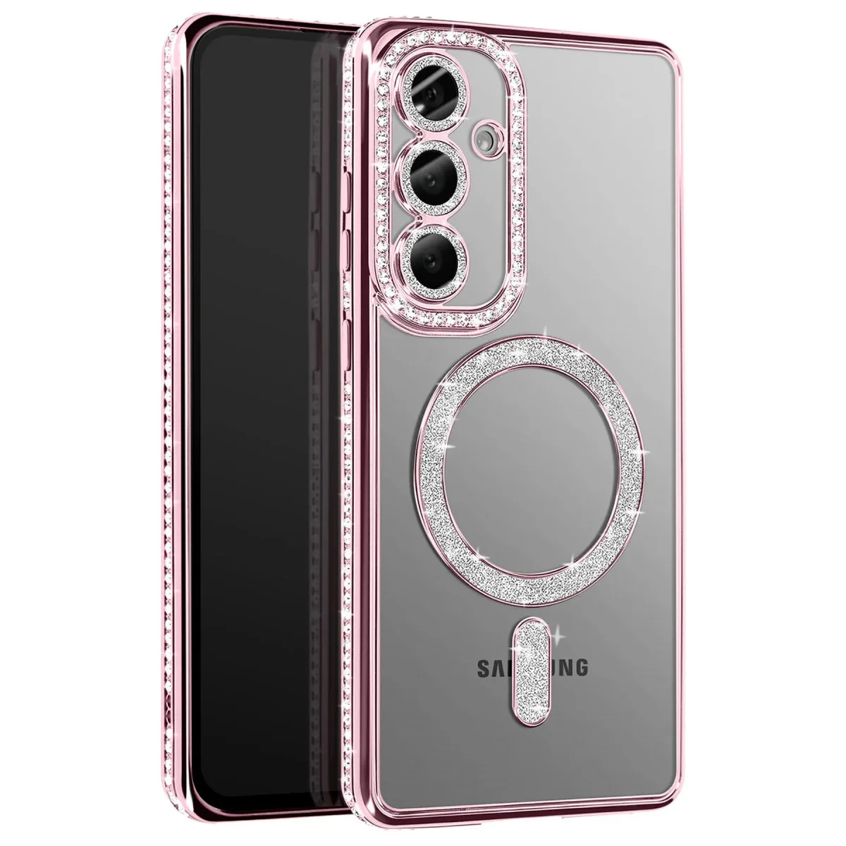 Galaxy S26 Plus Joke Simli Magneticsafe Kılıf - Pembe