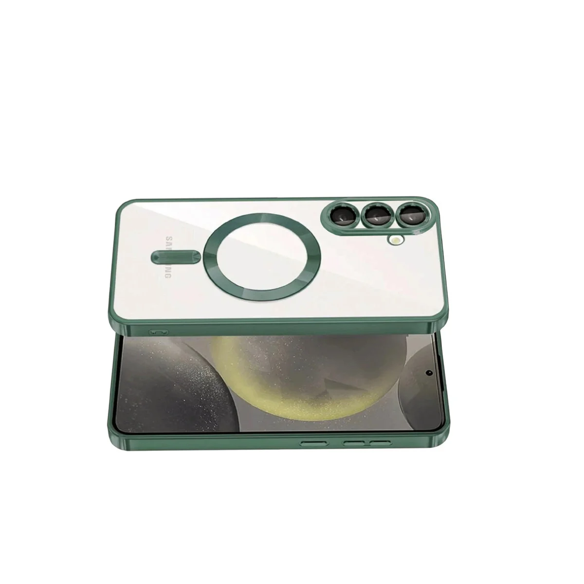 Galaxy S26 Plus Kross Magneticsafe Kapak - Koyu Yeşil