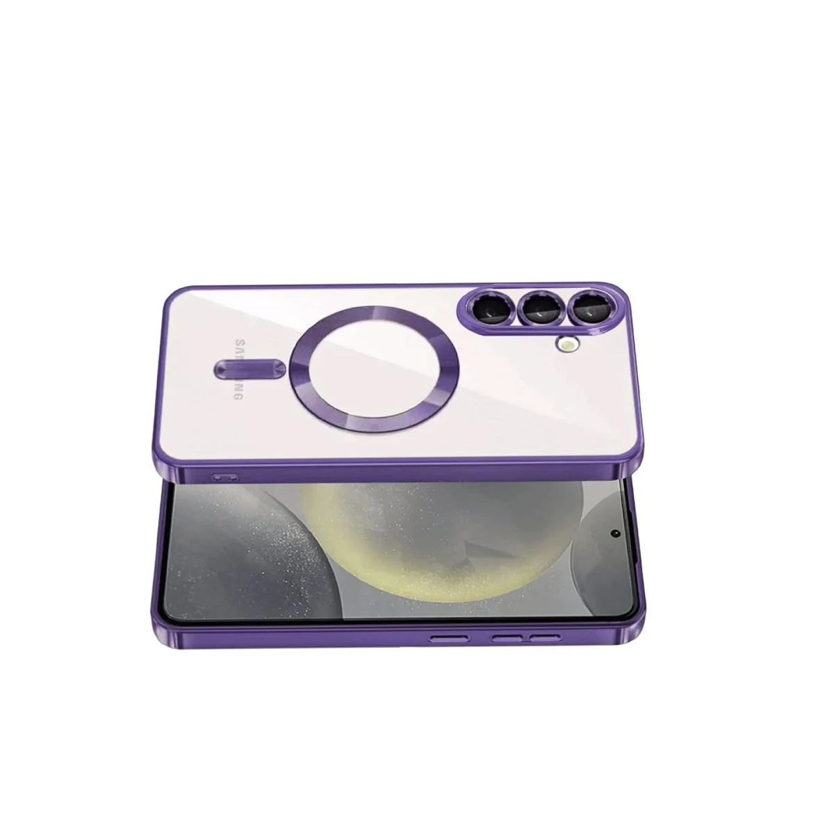 Galaxy S26 Plus Kross Magneticsafe Kapak - Mor, Çizilmez ve MagSafe Uyumlu