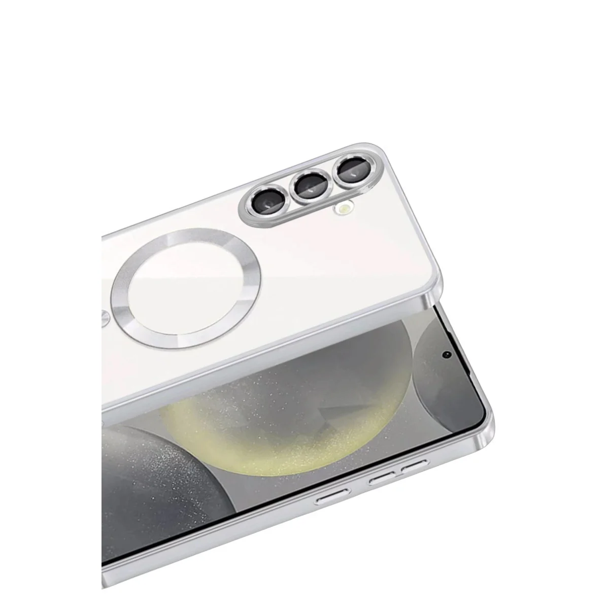 Galaxy S26 Plus Kross Magneticsafe Kılıf - Gümüş Çizilmez