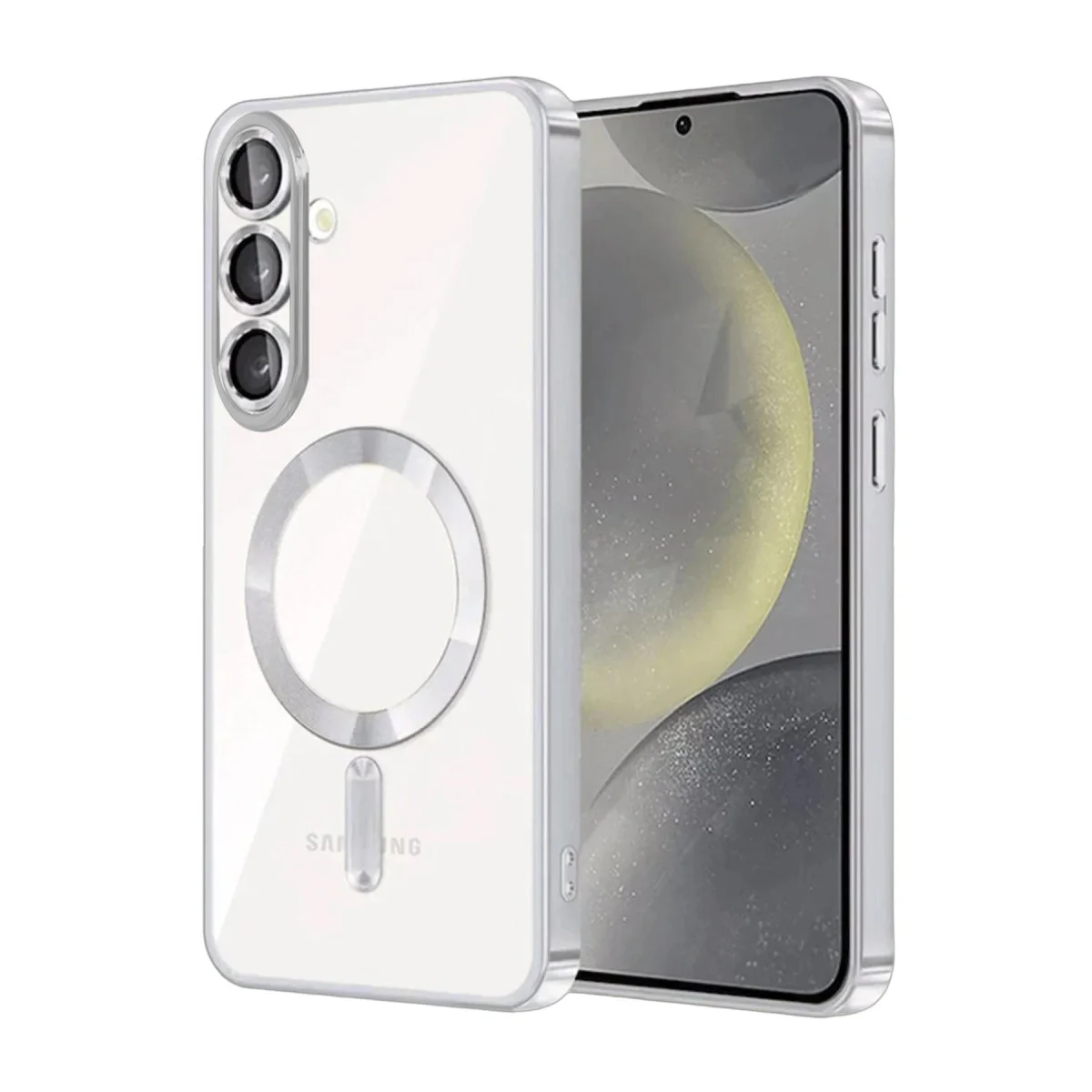 Galaxy S26 Plus Kross Magneticsafe Kılıf - Gümüş Çizilmez