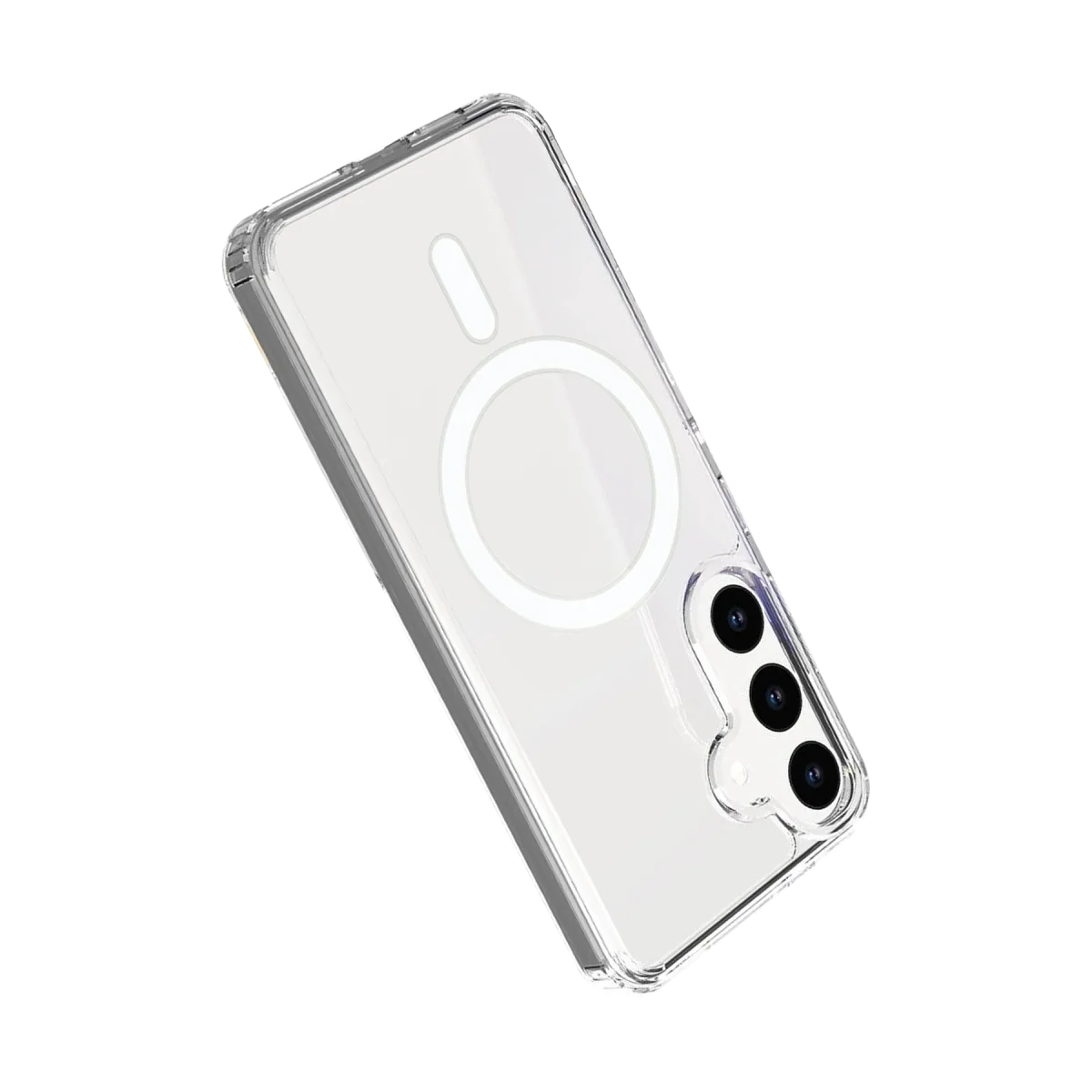 Galaxy S26 Plus Şeffaf Silikon Kılıf - MagSafe Uyumlu Kablosuz Şarj Destekli