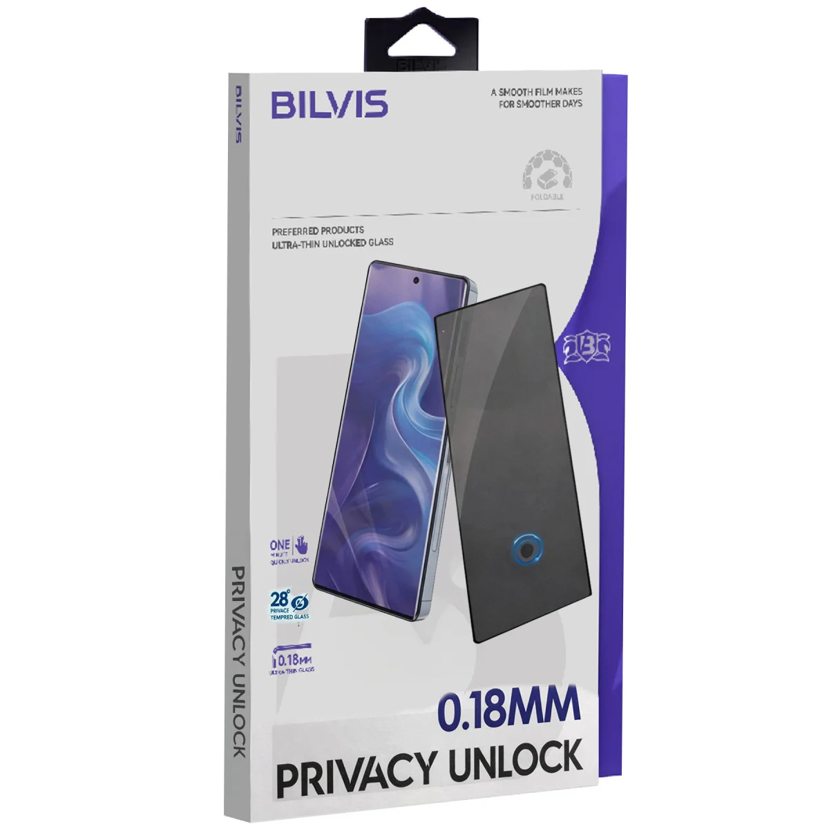 Galaxy S26 Ultra Bilvis 3D Hayalet Cam Ekran Koruyucu - Tam Kapsama, %0.8 Yansıma Düşük ve ESD Toz Geçirmez