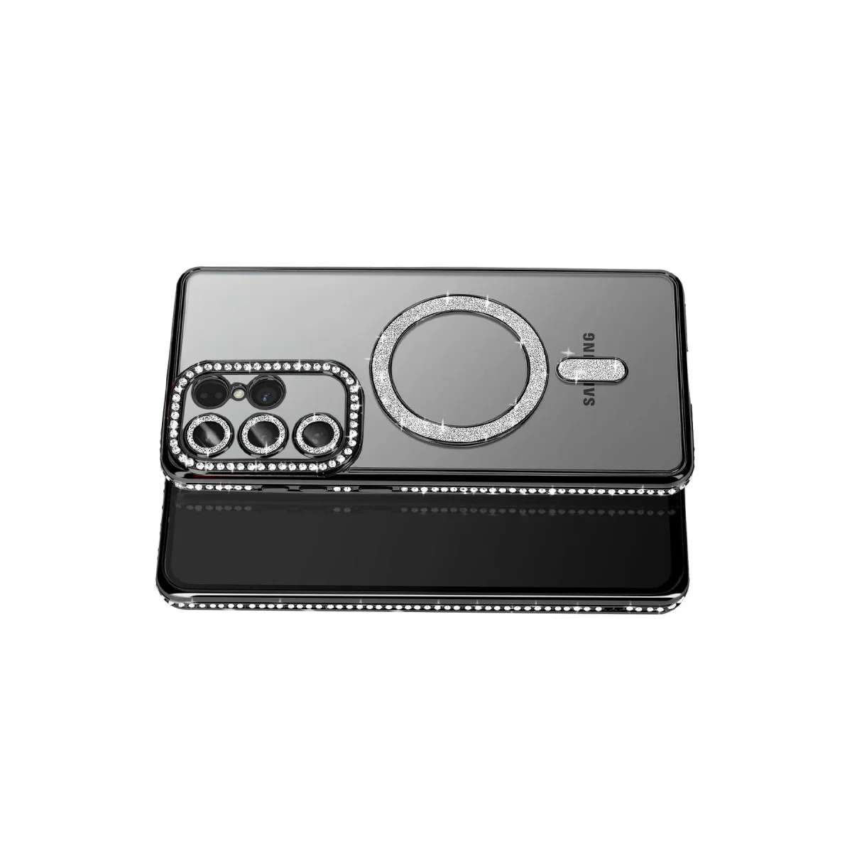 Galaxy S26 Ultra Joke Simli Magneticsafe Kılıf - Siyah