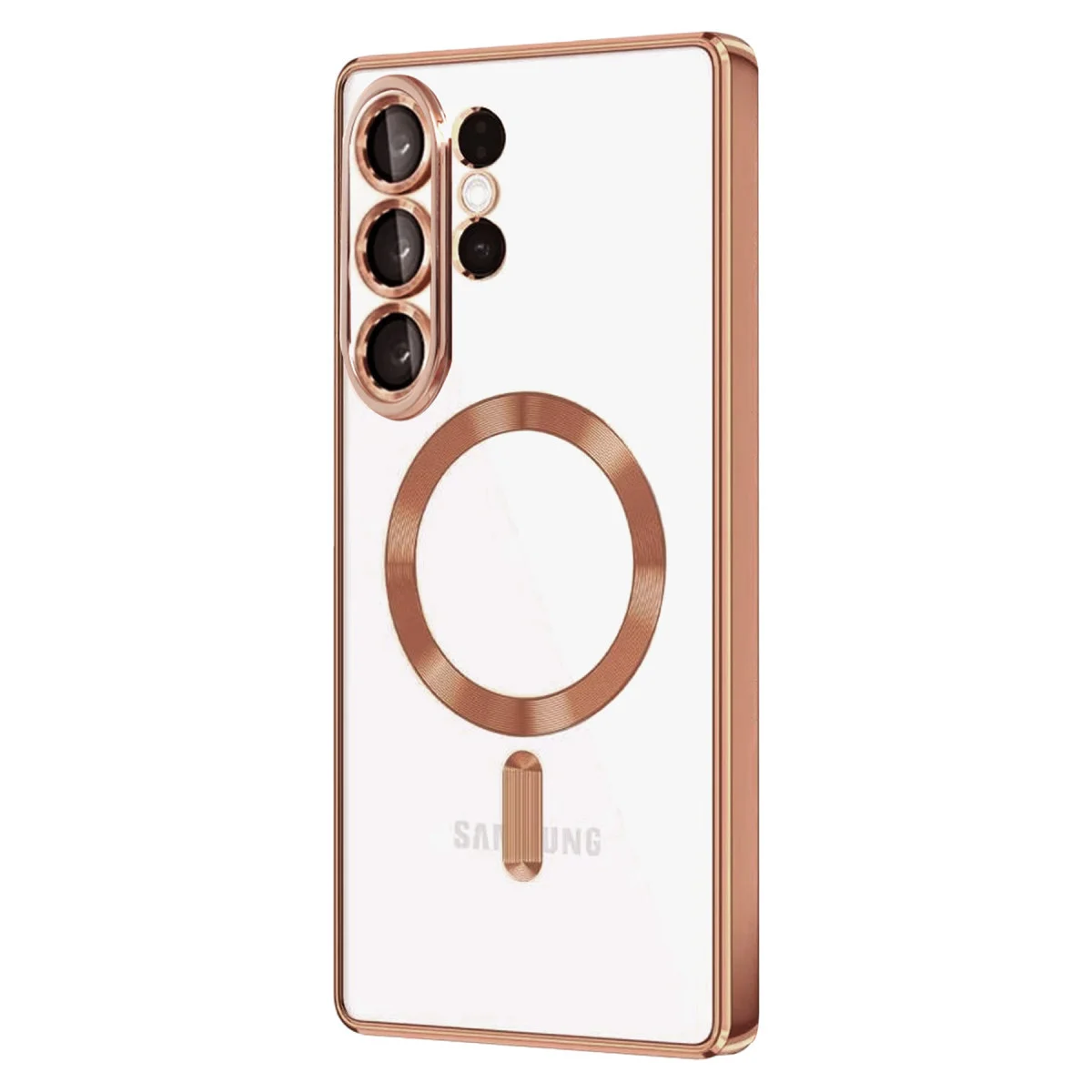 Galaxy S26 Ultra Kross Magneticsafe Çöl Titanyum Kapak - Çizilmeye Karşı Korumalı ve MagSafe Uyumlu