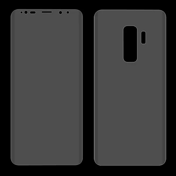 Galaxy S9+plus 3D Ön Arka Darbe Emici Full Ekran Koruyucu - 5775