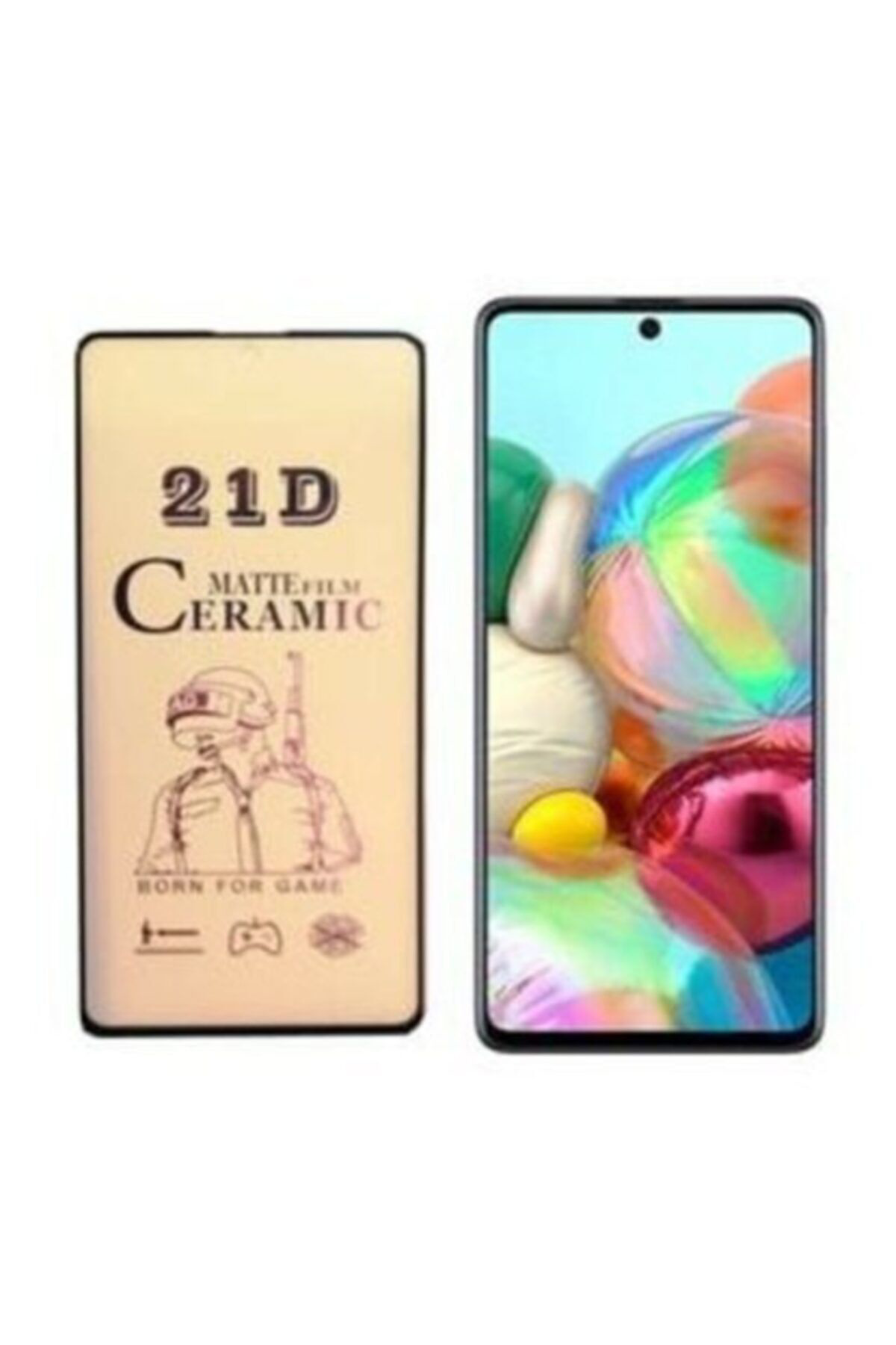 Galaxy Samsung A02s Tam Kaplayan 5d Mat Nano Kırılmaz Cam