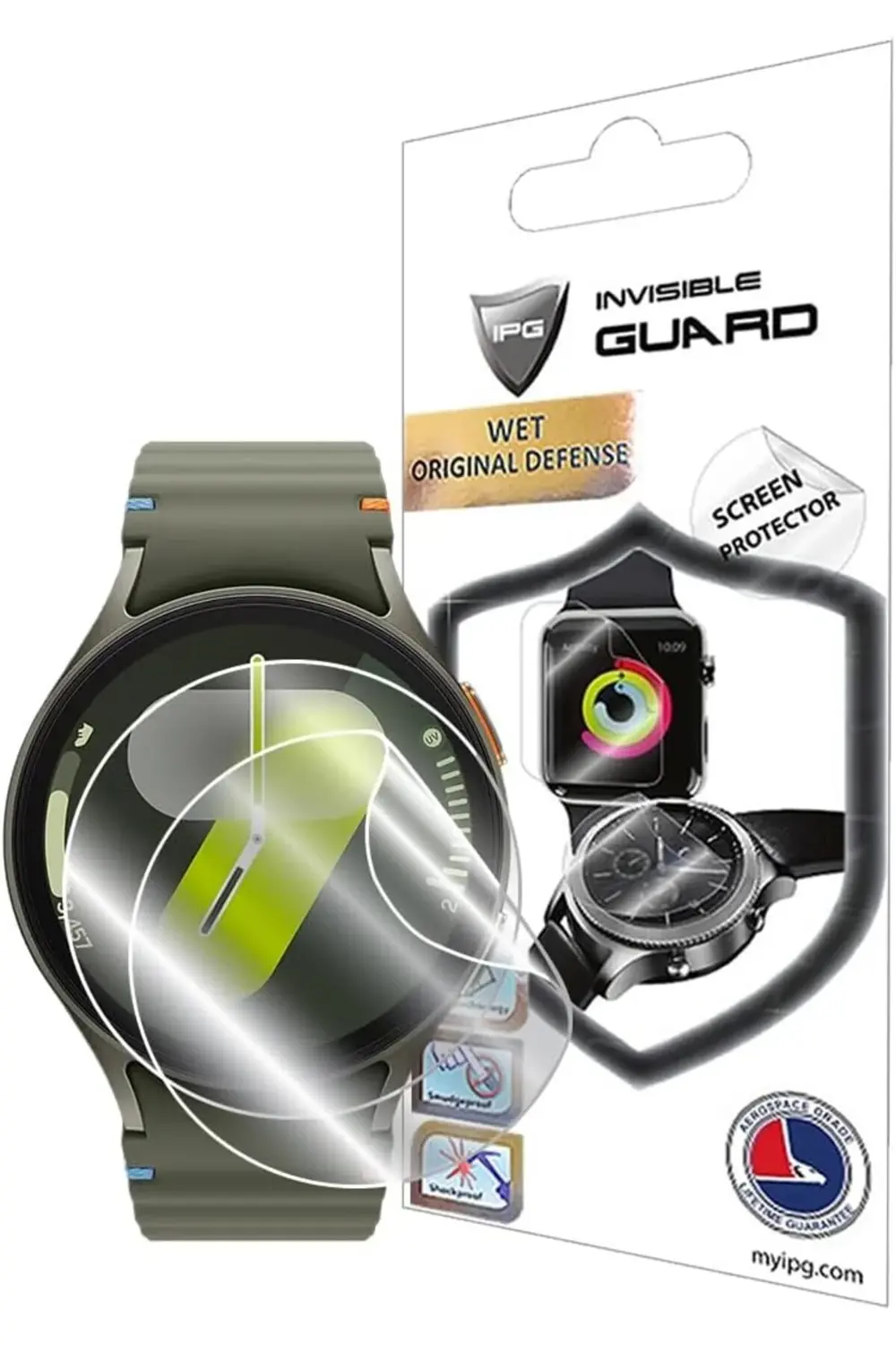 Galaxy Series Hydrogel (İnce TPU) ile uyumlu IPG Ekran Koruyucu (