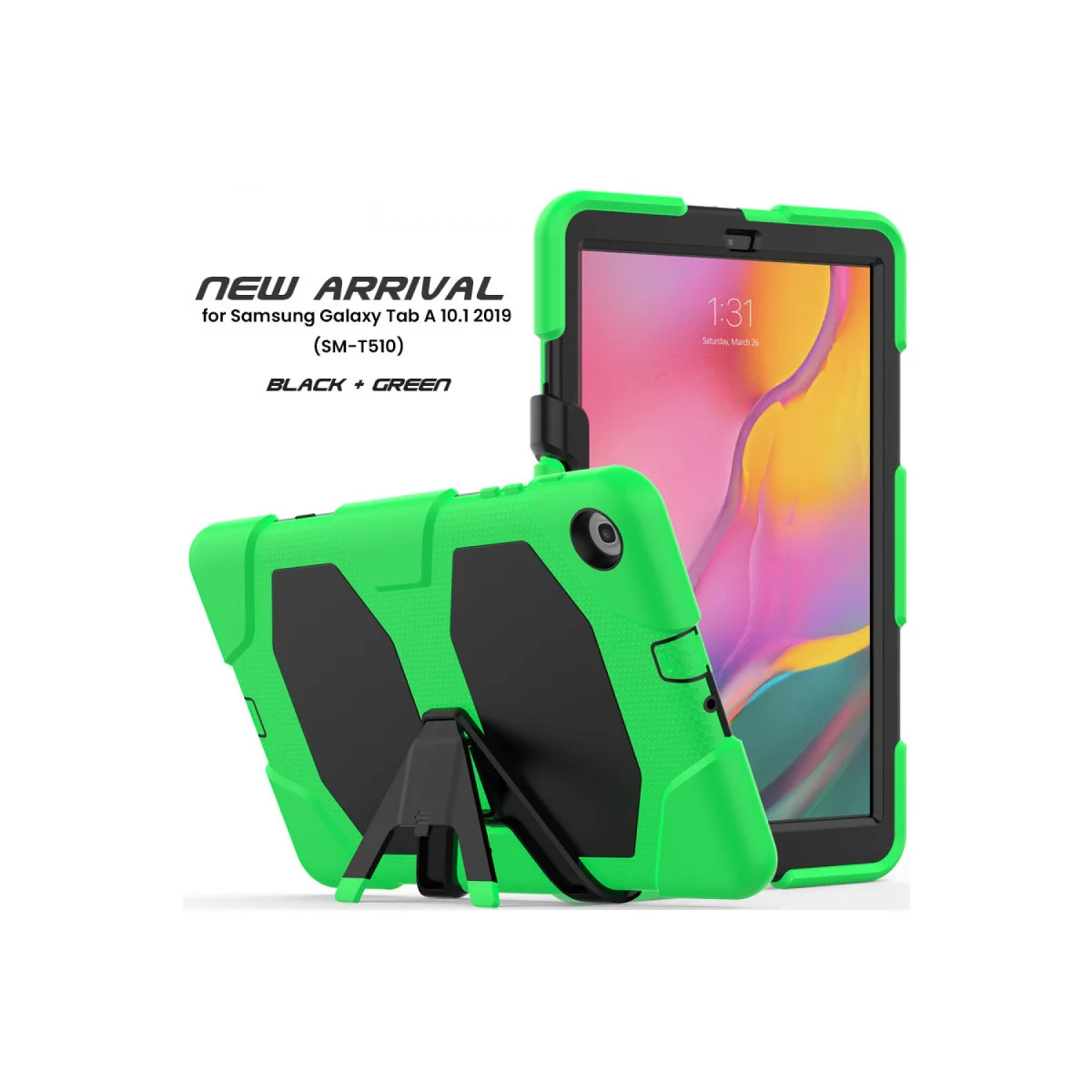 Galaxy Tab A 10.1 Kılıf - 360 Derece Yeşil Tablet Koruyucu Kılıf ve Standlı Kılıf Fiyatı, Yorumları ve Özellikleri