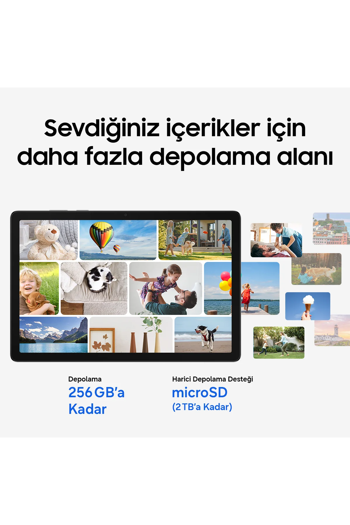Galaxy Tab A11+ 6 GB 128 GB Gümüş Tablet (Samsung Türkiye Garantili)