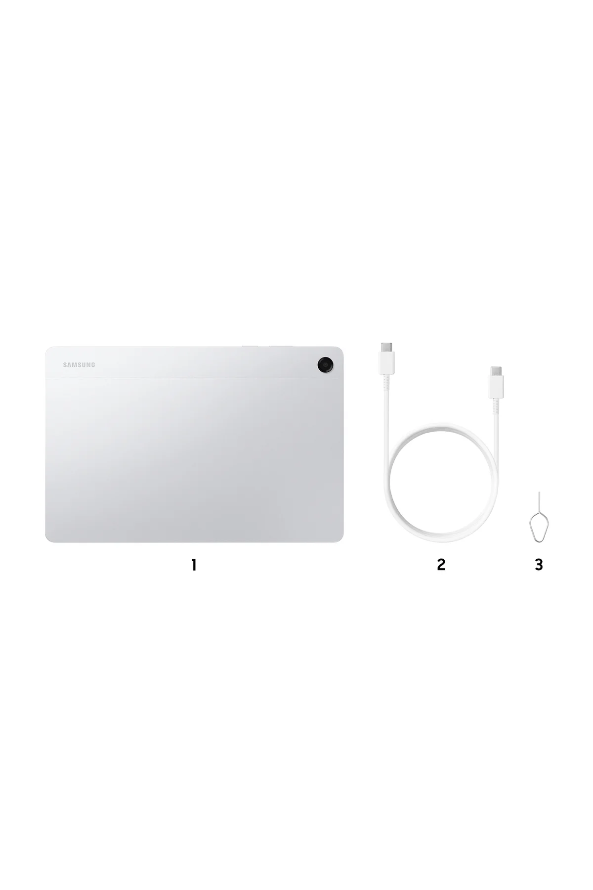 Galaxy Tab A11+ 6 GB 128 GB Gümüş Tablet (Samsung Türkiye Garantili)