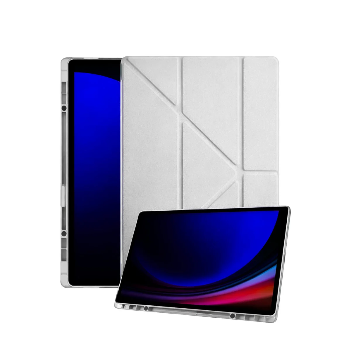 Galaxy Tab A11 Plus Mars Kılıfı Gri - Kalemlikli, Katlanabilir ve Çift Korumalı Tablet Kılıfı Fiyatı, Yorumları ve Özellikleri