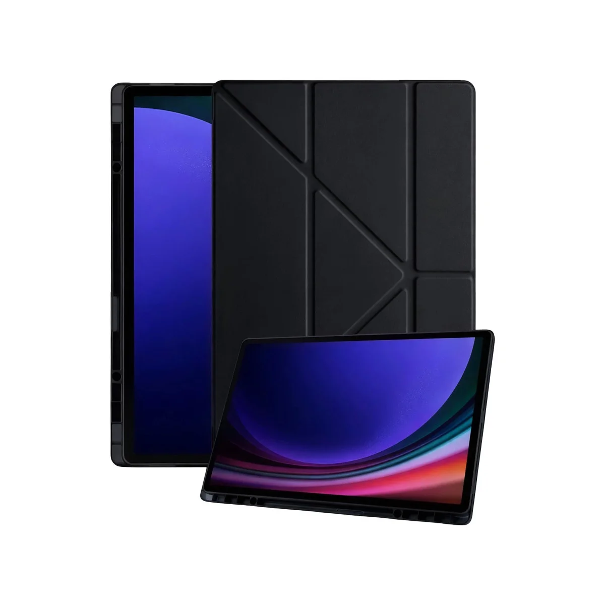 Galaxy Tab A11 Plus Kalemlikli Mars Tablet Kılıfı - Siyah, Katlanabilir Standlı ve Manyetik Kilitli Koruma Kılıfı Fiyatı, Yorumları ve Özellikleri