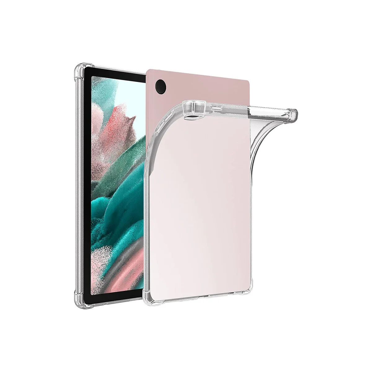 Galaxy Tab A9 Plus Şeffaf Silikon Kılıf - Anti Şok ve Güvenli Koruma