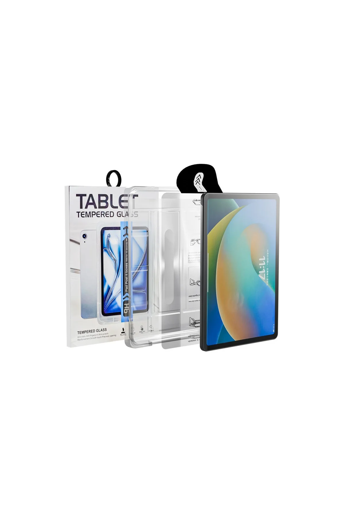 Galaxy Tab S10 FE Plus 13.1 inç Tablet Temperli Cam Ekran Koruyucu Şeffaf