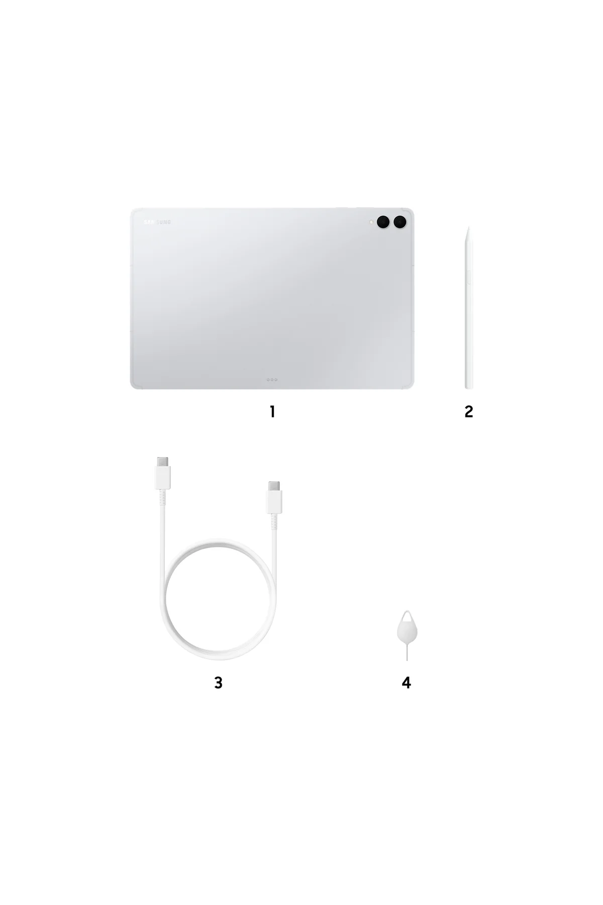 Galaxy Tab S11 Ultra 12GB 256GB Gümüş Tablet - Görsel 8