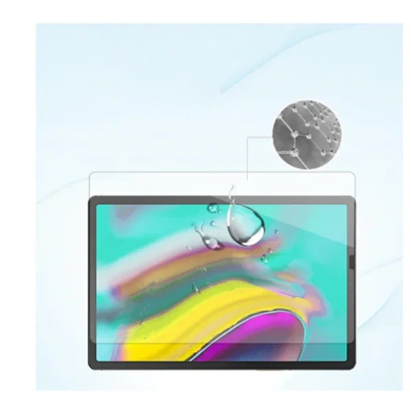 Galaxy Tab S6 10.5 T860 Kırılmaz Cam Ekran Koruyucu - 8H Temperli Cam, %35 İnce