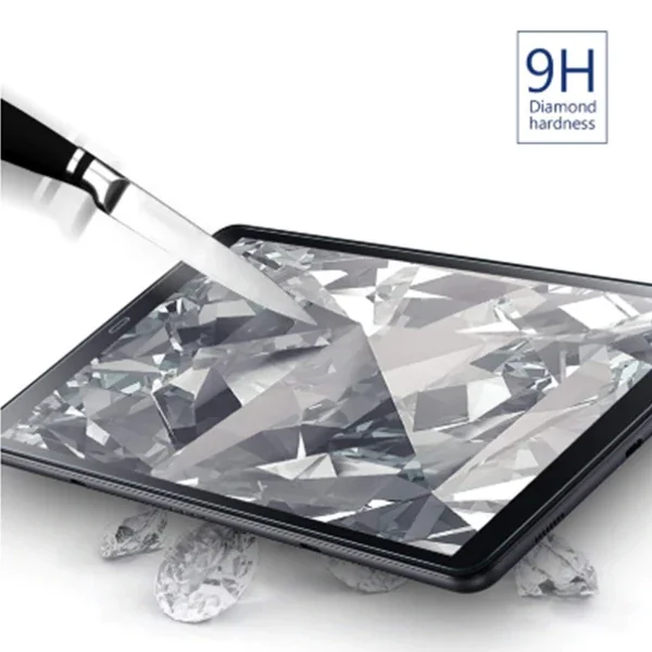 Galaxy Tab S6 10.5 T860 Kırılmaz Cam Ekran Koruyucu - 8H Temperli Cam, %35 İnce