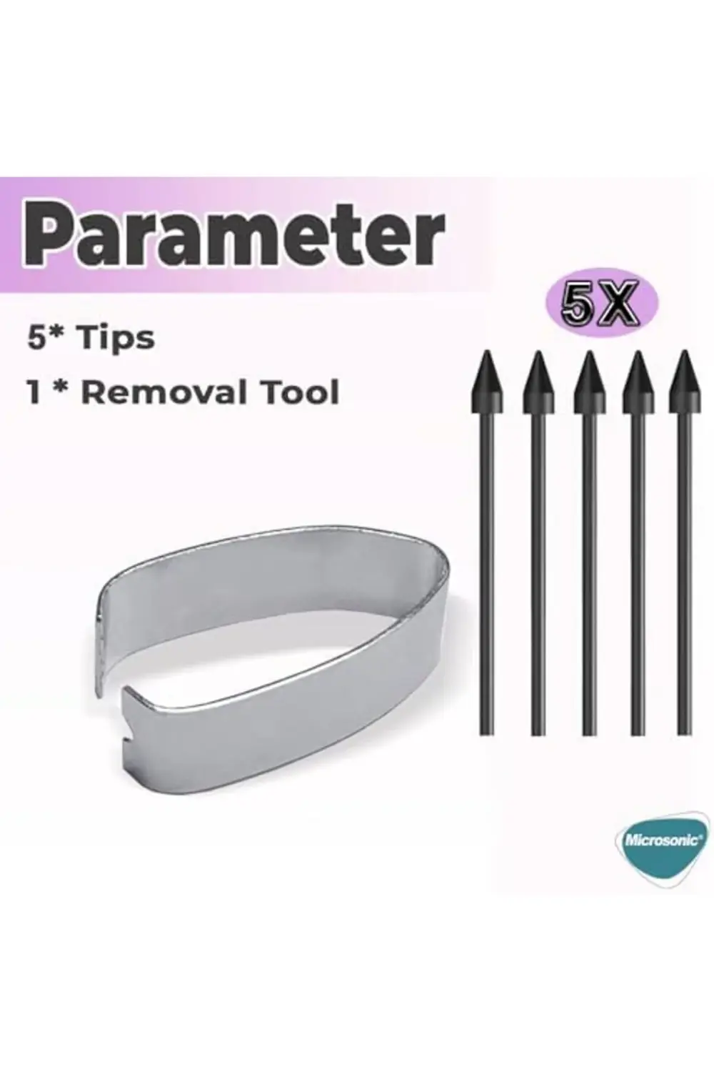 Galaxy Tab S6 Lite 10.4` P610 Pencil Uçları 5`li Paket Siyah 3955