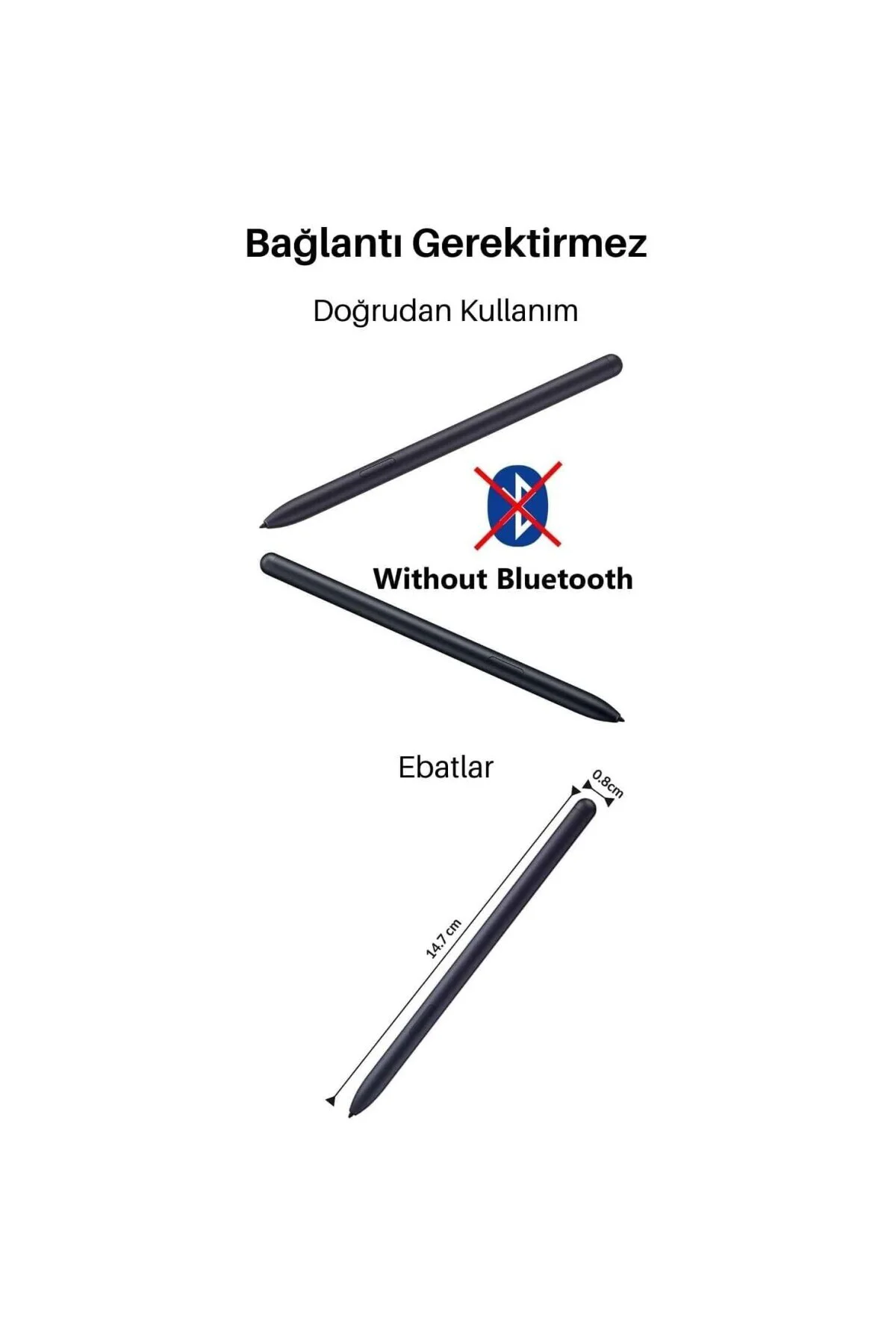 Galaxy Tab S6 Lite P620 (2024) Tablet Uyumlu Spen Dokunmatik Tabl