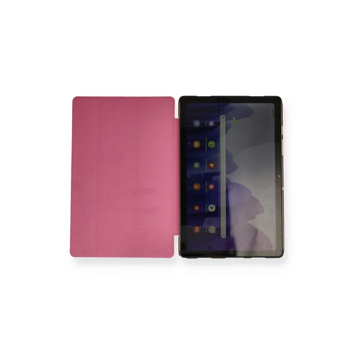 Galaxy Tab S7 11 Kılıf - Pembe Smart Kılıf, Otomatik Uyanma ve Stand Özelliği