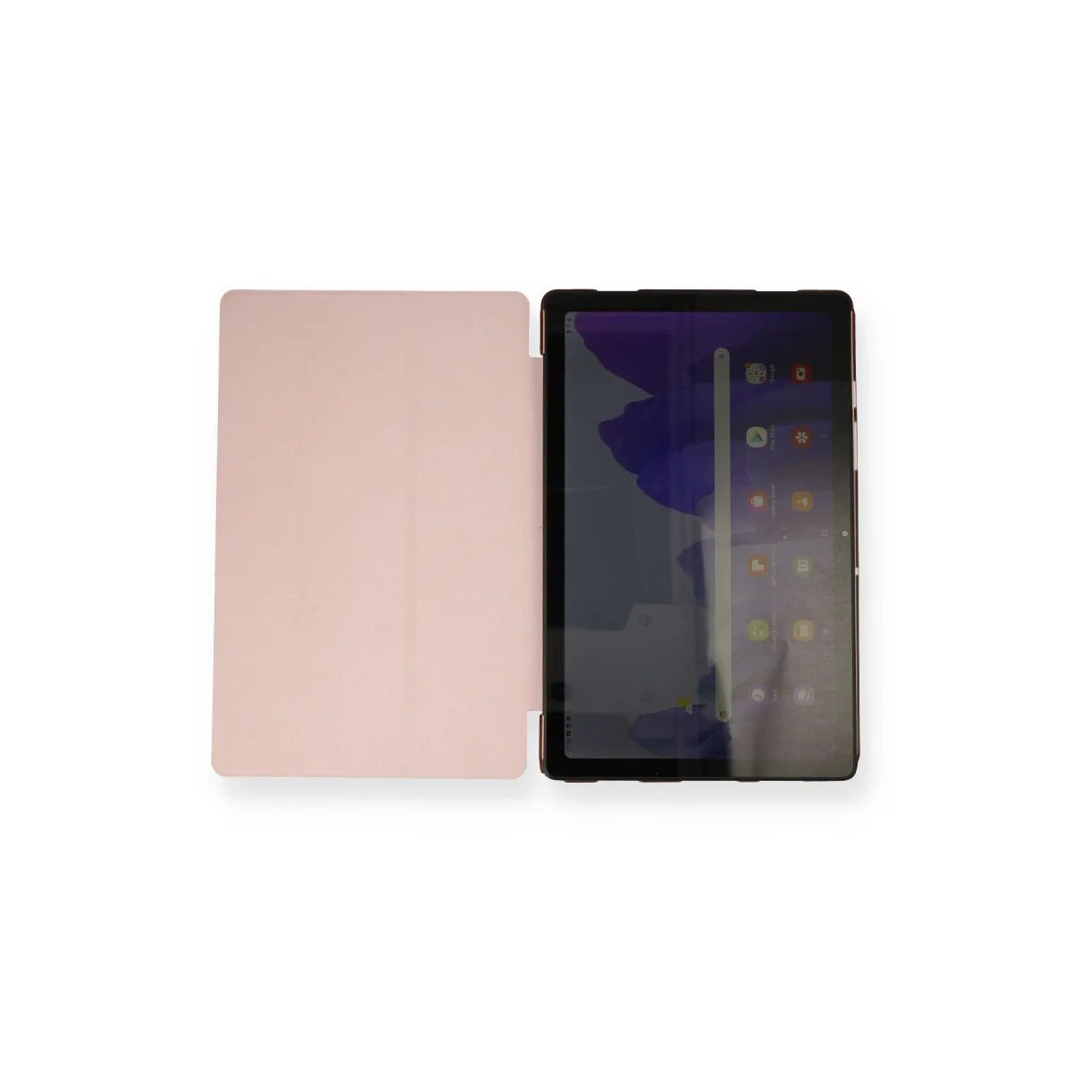Galaxy Tab S7 11 Kılıf - Rose Gold Smart Kılıf ve Stand