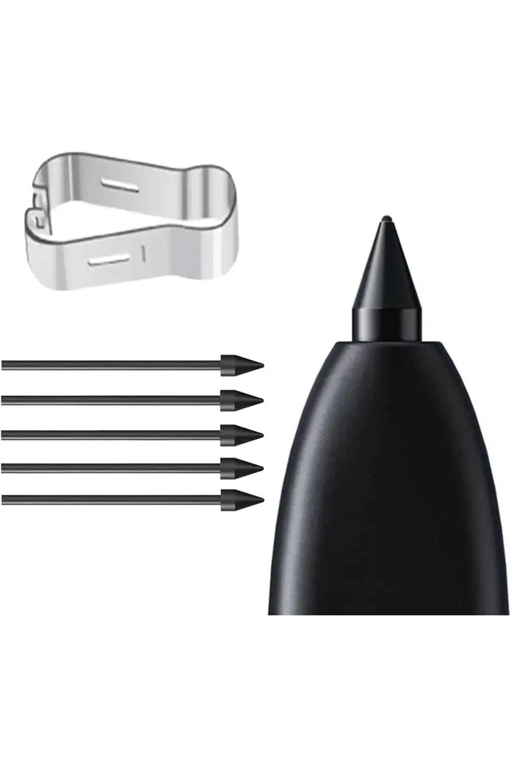 Galaxy Tab S7 FE LTE T737 Pencil Uçları 5`li Paket Siyah 395519