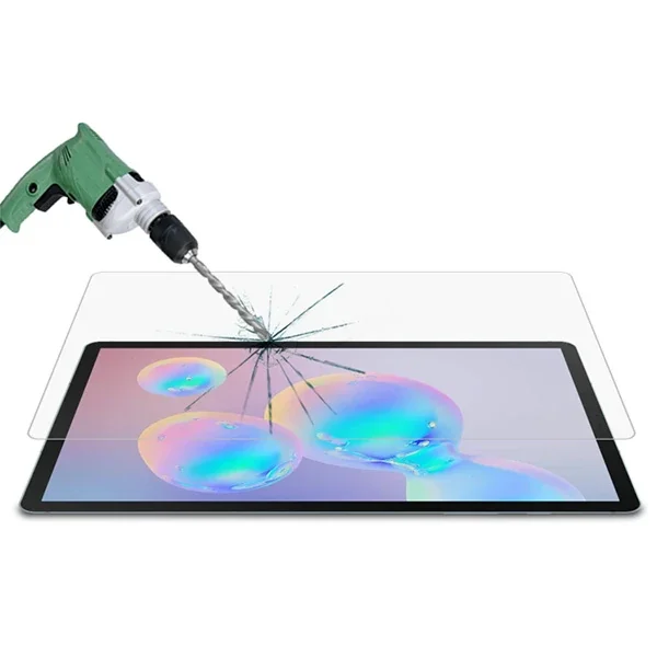 Galaxy Tab S8 Plus ve S7 Plus Temperli Kırılmaz Cam Ekran Koruyucu - 0.25mm 8-9H Oleophobic Kaplama