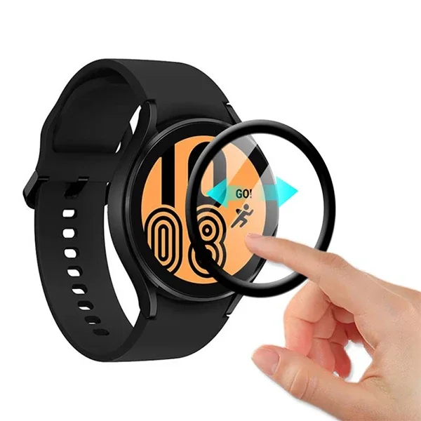 Galaxy Watch 4 40mm 3D Full Kaplama Ekran Koruyucu – Çizilmeye Karşı Kırılmaz Koruma