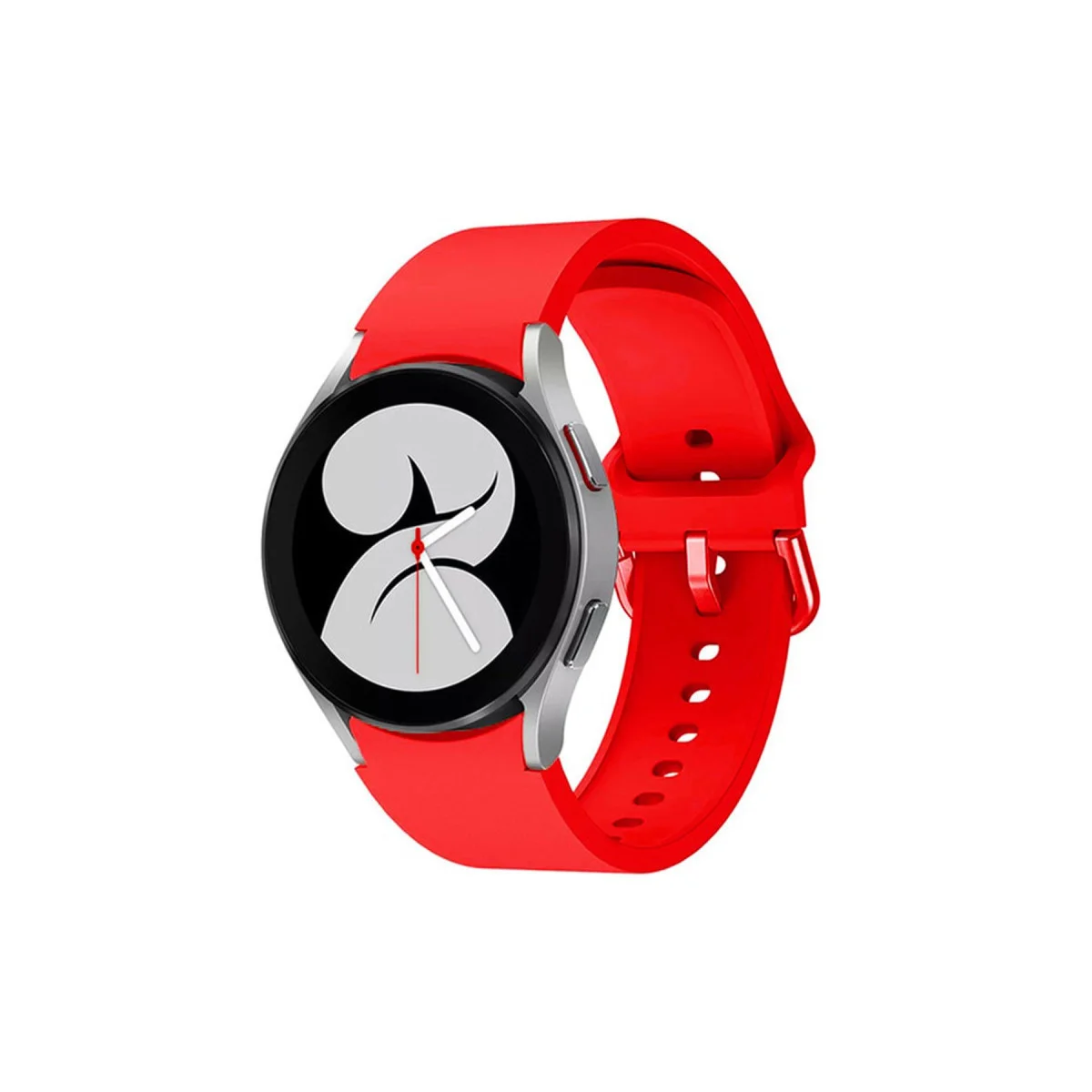 Galaxy Watch 4 Klasik Kordon Kırmızı - Dayanıklı, Esnek ve Tam Uyum Sağlayan Takviye Kordon