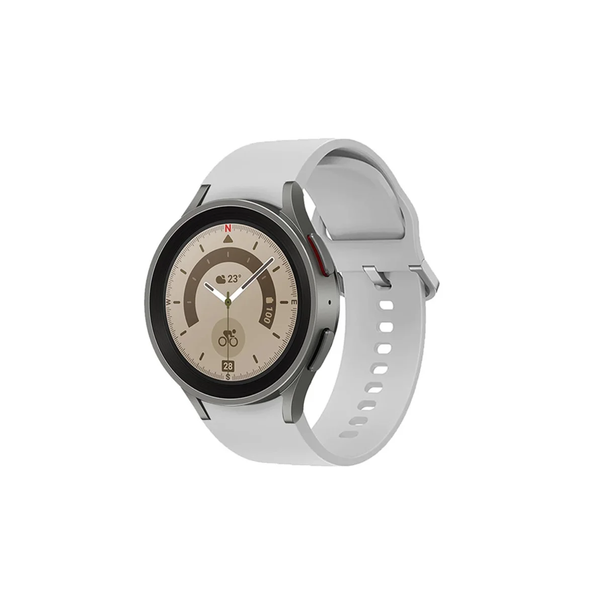 Galaxy Watch 4 Klasik Kordon Beyaz - Dayanıklı, Esnek ve Ayarlanabilir