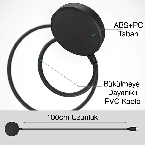 Galaxy Watch 5 Watch 5 Pro 4 Watch 3 Active R500 Active 2 Type-C Şarj Kablosu-1852