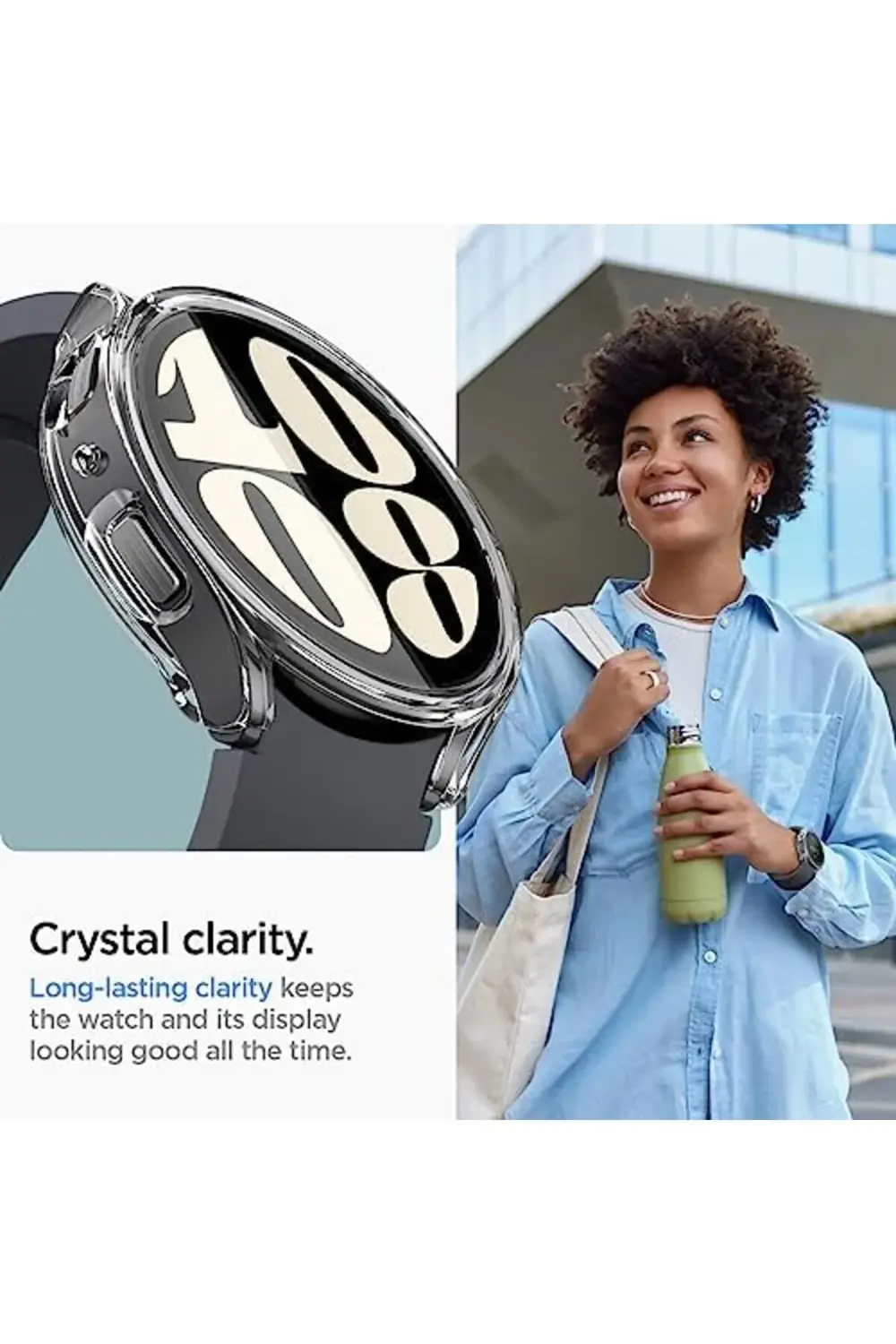 Galaxy Watch 6 (44mm) Kılıf Ultra Hybrid Crystal Clear - ACS06497