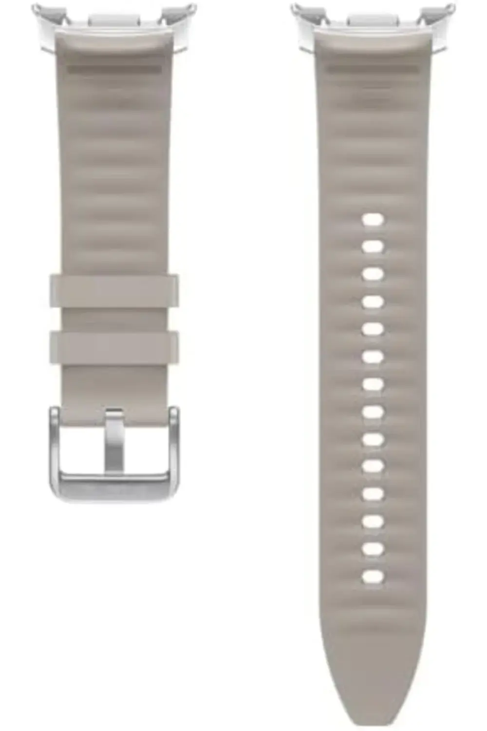 Galaxy Watch8 Hibrit Deri Kordon S/M/L Kum Rengi 395519