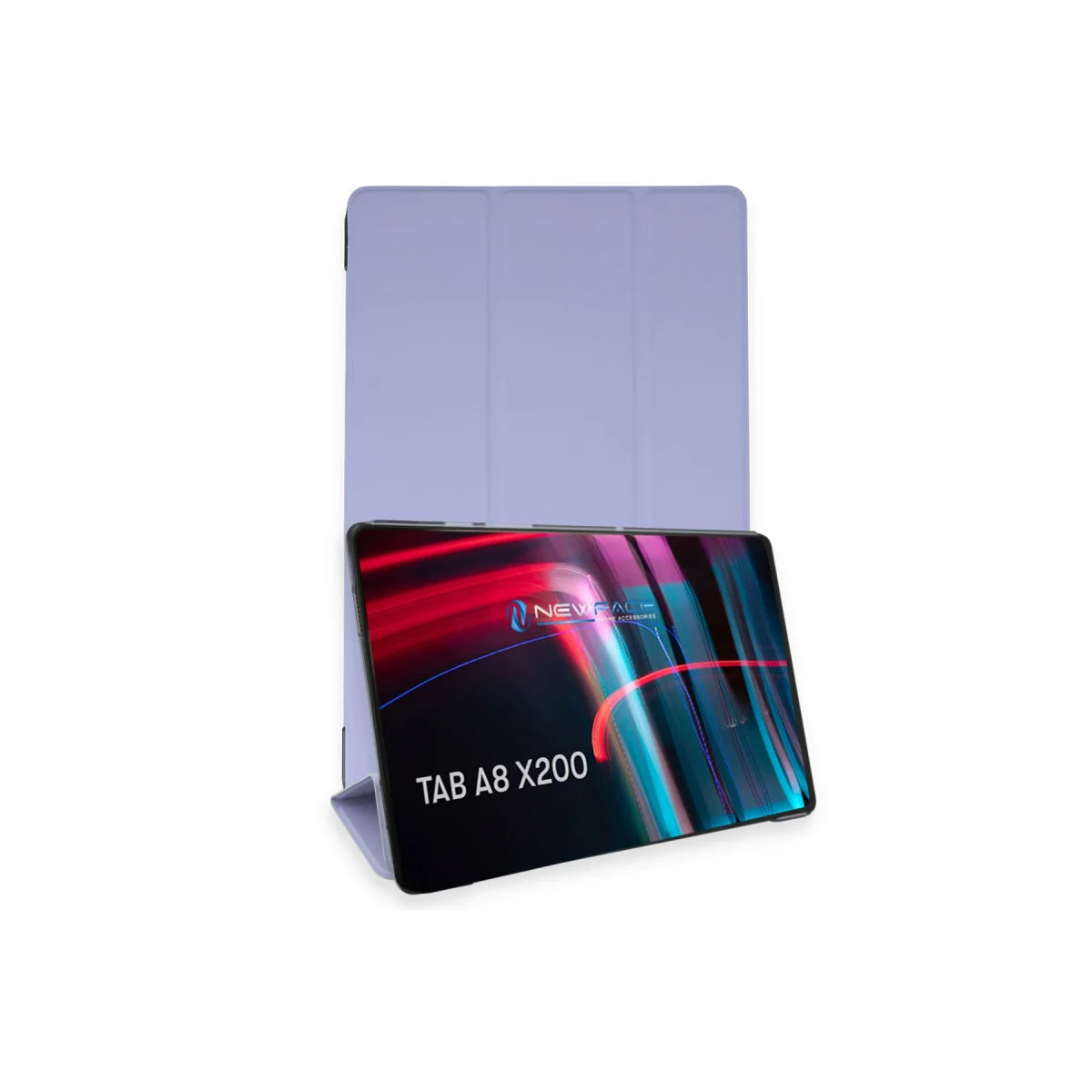 Galaxy X200 Tab A8 10.5 Kılıf Tablet Smart Kılıf - Lila