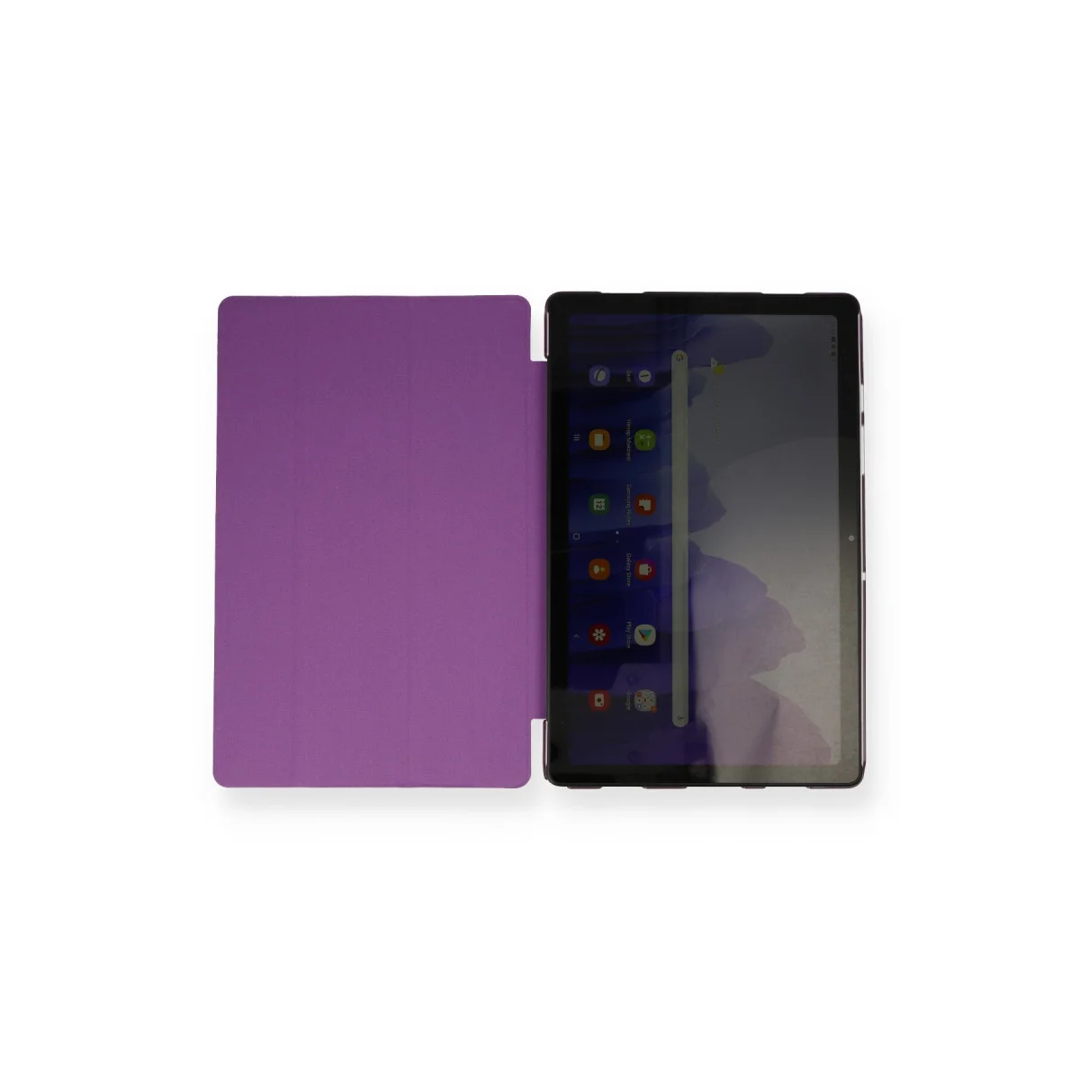 Galaxy X200 Tab A8 10.5 Tablet Kılıf - Mor Smart Kılıf ve Tam Koruma