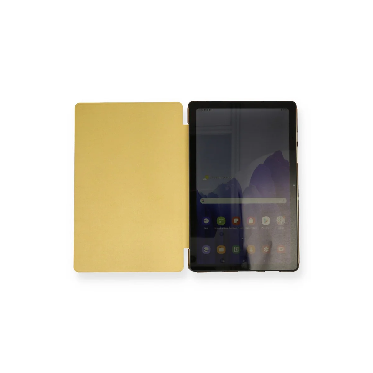 Galaxy X200 Tab A8 10.5 Güçlendirilmiş Smart Kılıf - Gold