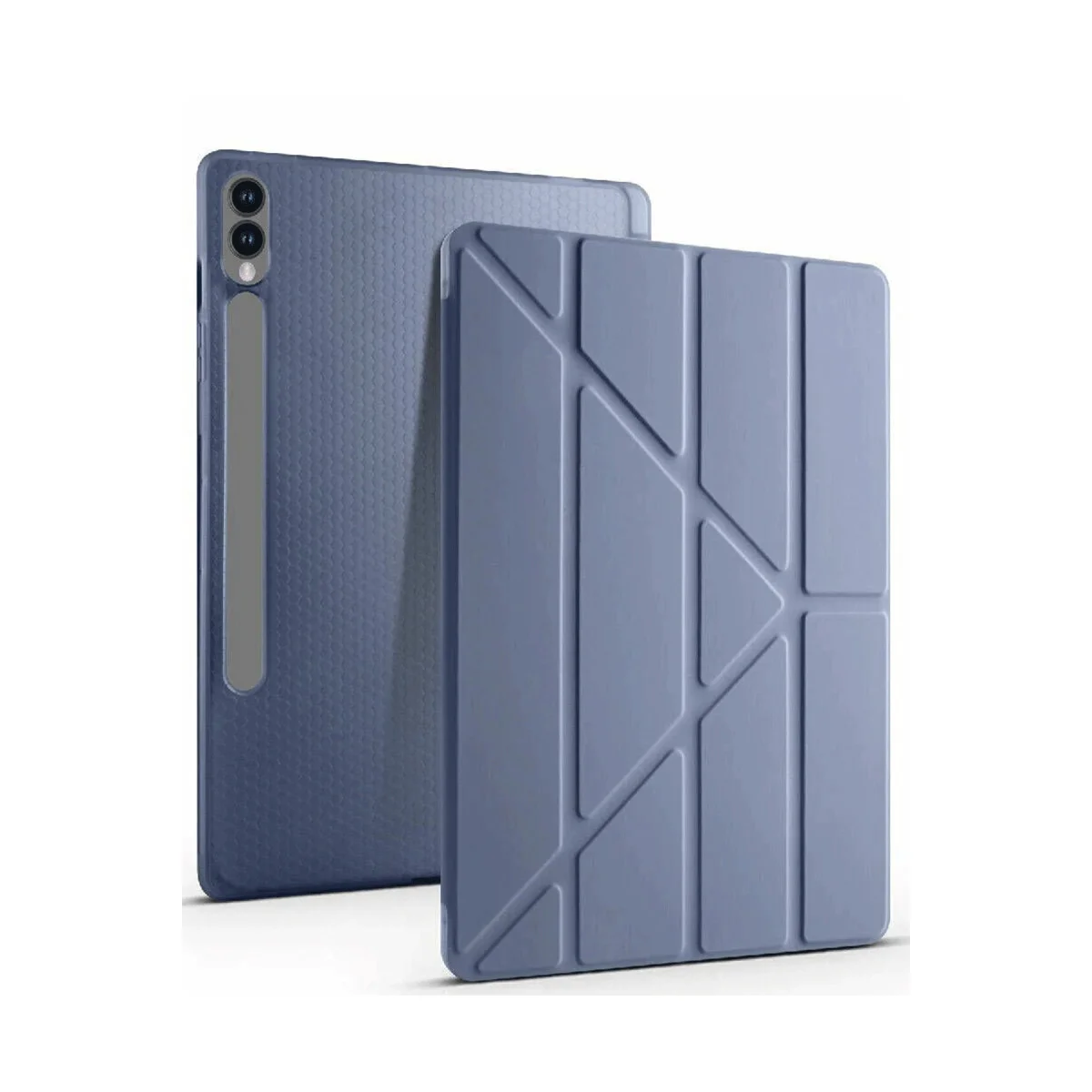 Galaxy X610 Tab S9 FE Plus 12.4 Kalemlikli Mars Tablet Kılıfı - Lavender | Manyetik Standlı Koruma