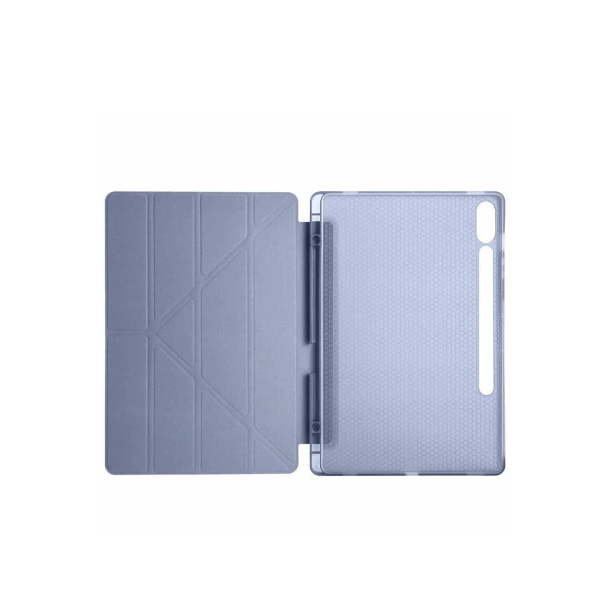 Galaxy X610 Tab S9 FE Plus 12.4 Kalemlikli Mars Tablet Kılıfı - Lavender | Manyetik Standlı Koruma