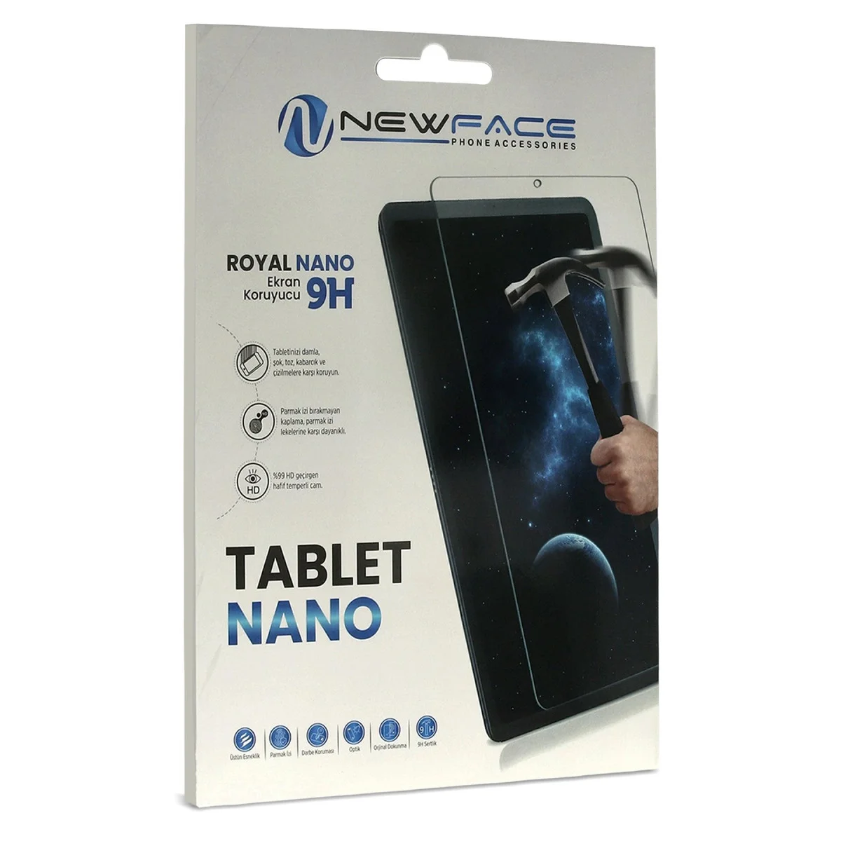 Galaxy X810 Tab S9 Plus Royal Nano Ekran Koruyucu - 9H Sertlik ve Şeffaflık