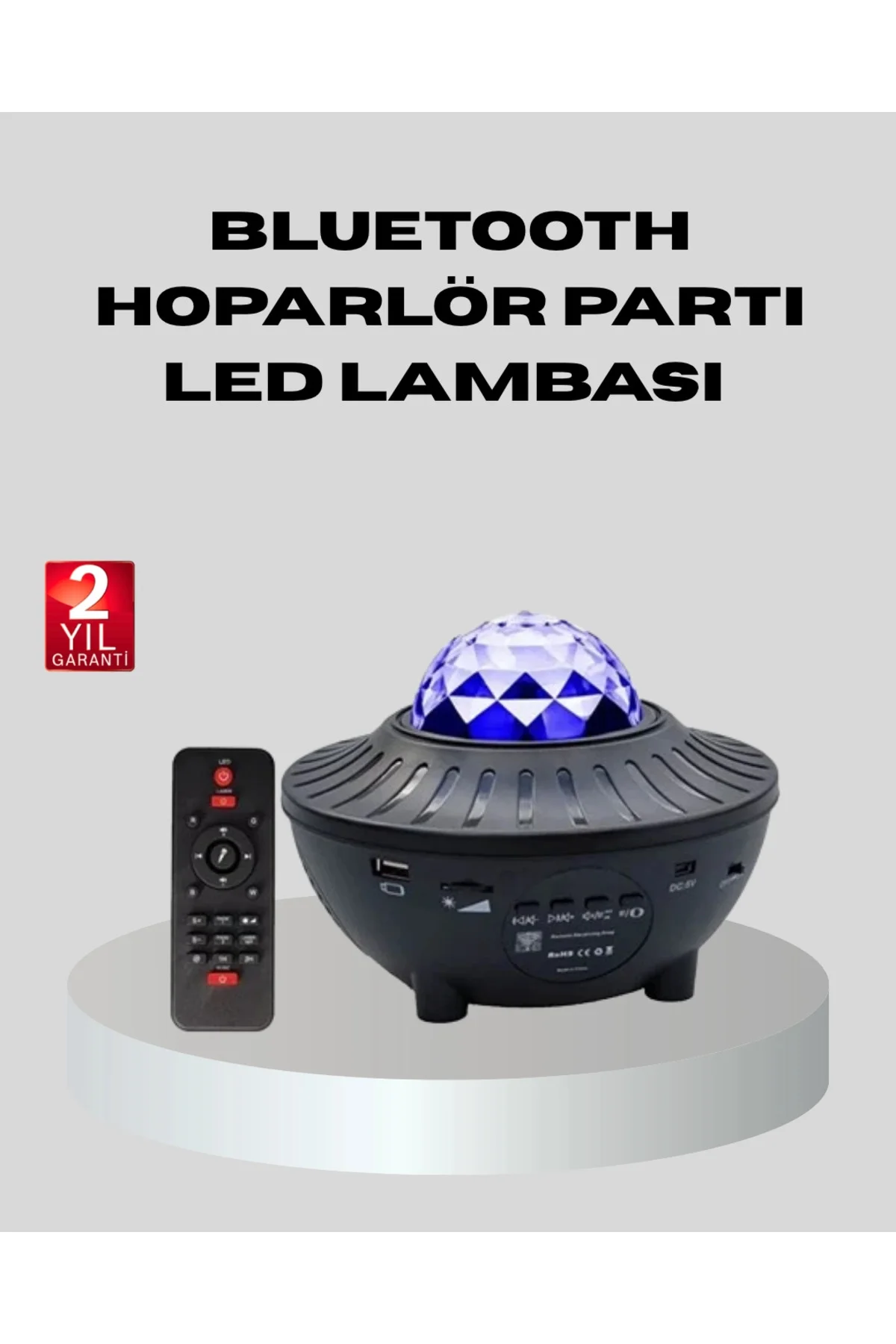 Galaxy Yıldız Projektör Çok Renkli Ayarlı Parlaklık Uzay Atmosfer