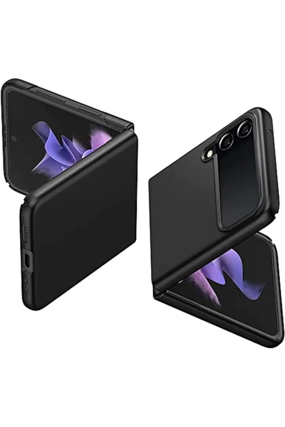 Galaxy Z Flip 3 5G Kılıf Air Skin Ultra İnce Black - ACS03408 117 Galaxy Z Flip 3 5G Kılıf Air Skin Ultra İnce Black - ACS03408 117