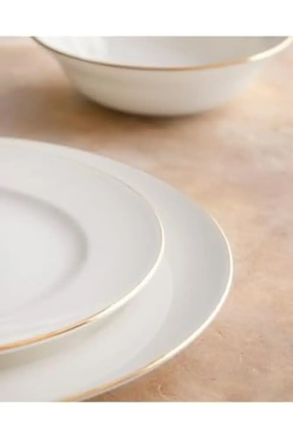 Galena 6 Kişilik 24 Parça Yemek Takımı, Beyaz- 395519