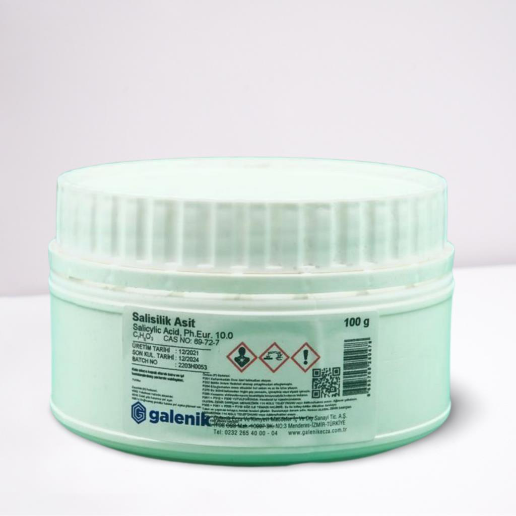 Galenik Galenik Salisilik Asit (Acıde Salıcylıque) 100 Gr